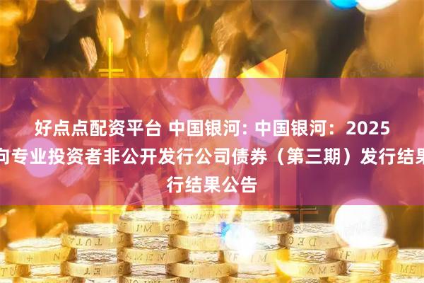 好点点配资平台 中国银河: 中国银河：2025年面向专业投资者非公开发行公司债券（第三期）发行结果公告